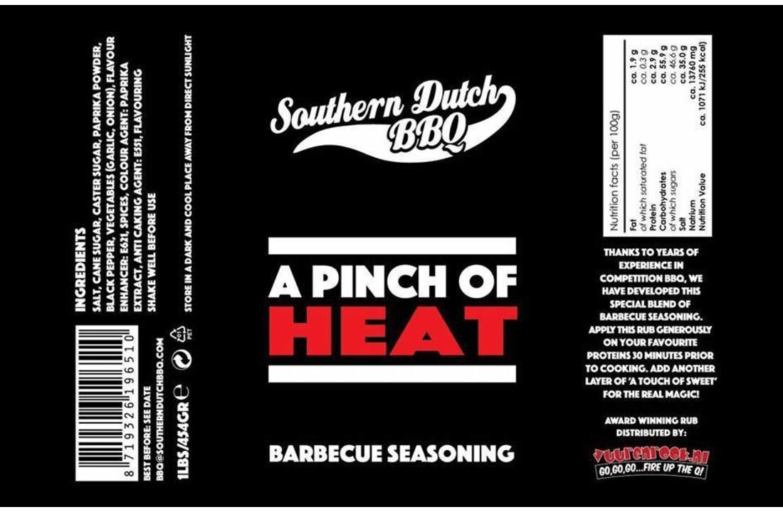 A  pinch of heat - bbq rub
