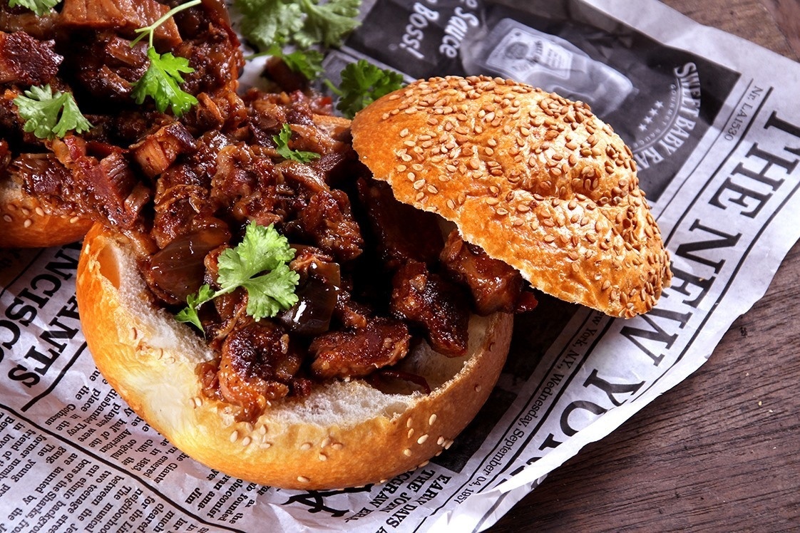 Gestoofde gelaagde Iberico procureur