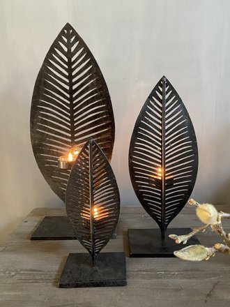 MW living Waxinelichthouder veer