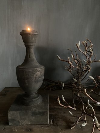 Aura Peeperkorn Kandelaar old grey S Aura Peeperkorn Kandelaar old grey S