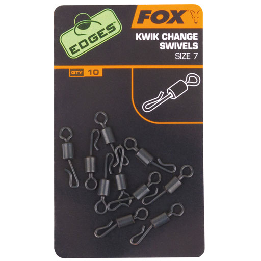 Fox Fox Edges Kwik Change Swivels Size 7