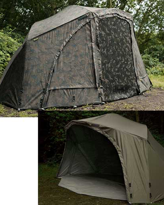 Fox Ultra 60 Brolly Front Extension *Khaki or Camo* Fishing Brolly Accessory NEW 