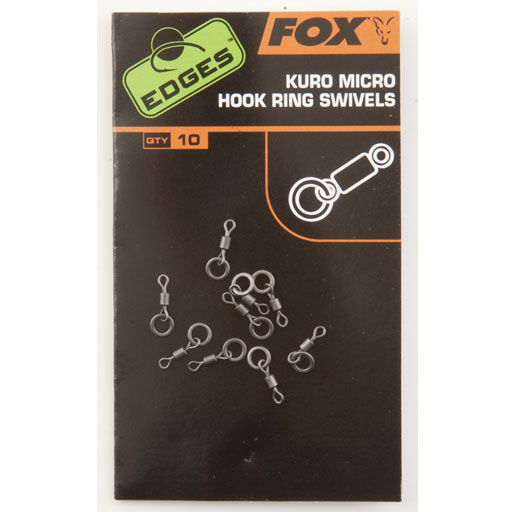Fox Fox Edges Micro Hook Ring Swivels