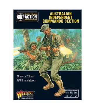 Bolt Action Australian Independent Commando squad