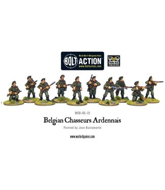 Bolt Action Belgian Chasseurs Ardennais Squad