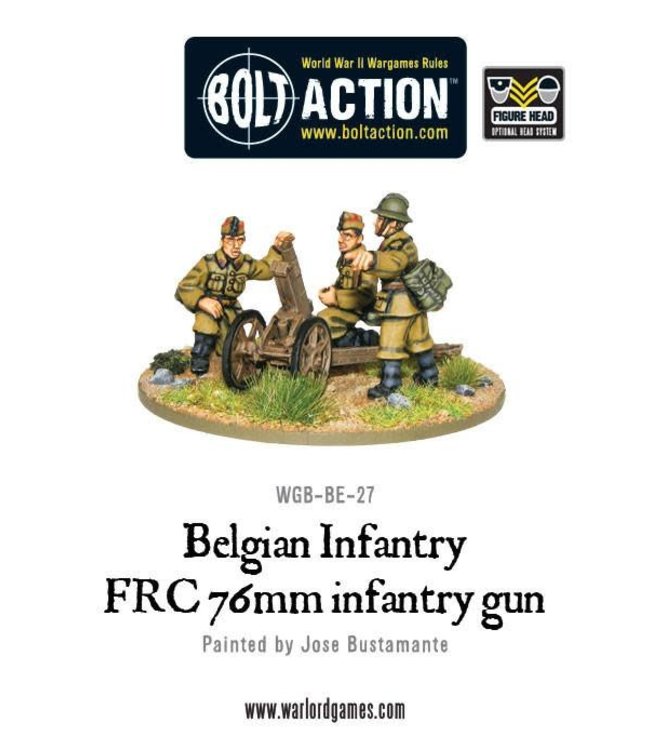 Bolt Action Belgian FRC 76mm infantry gun