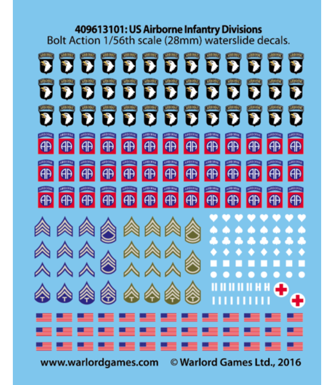US Airborne decals