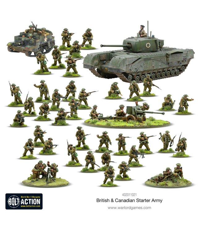 British & Canadian Army (1943-45) Starter Army