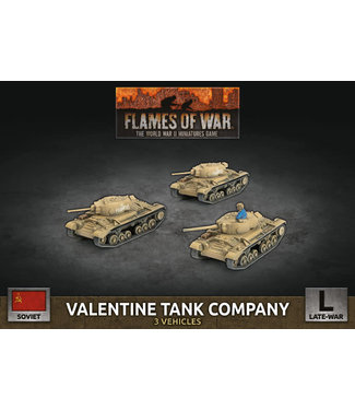 Flames of War Valentine Tank Company
