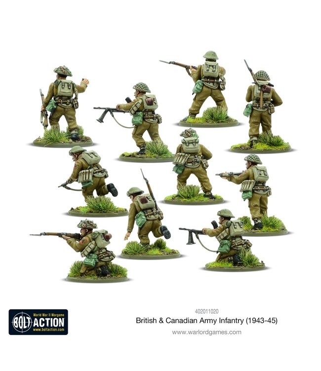 British & Canadian Army infantry (1943-45)