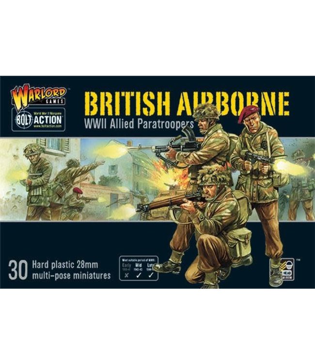 British Airborne WWII Allied Paratroopers