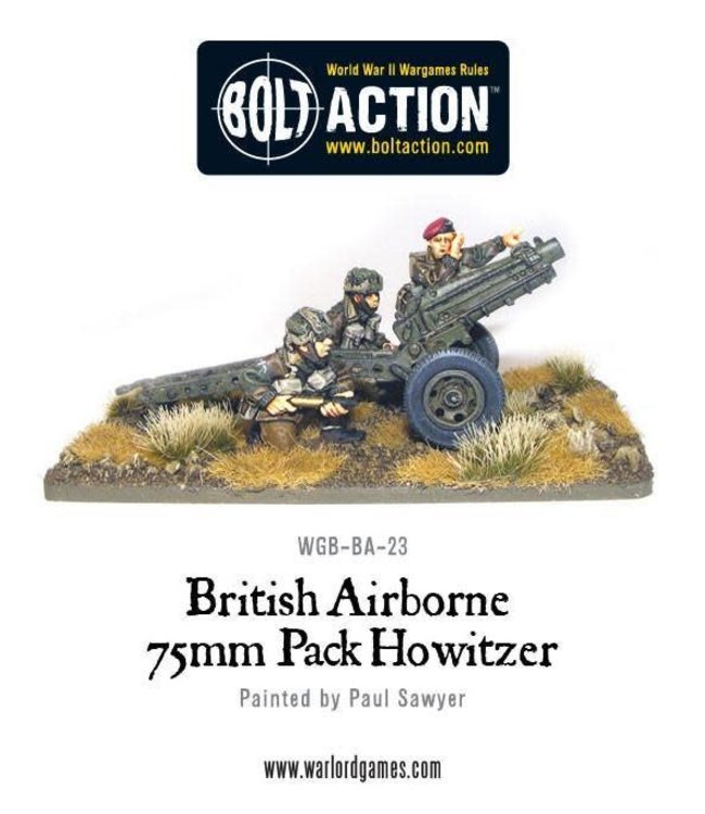 British Airborne 75mm Pack Howitzer