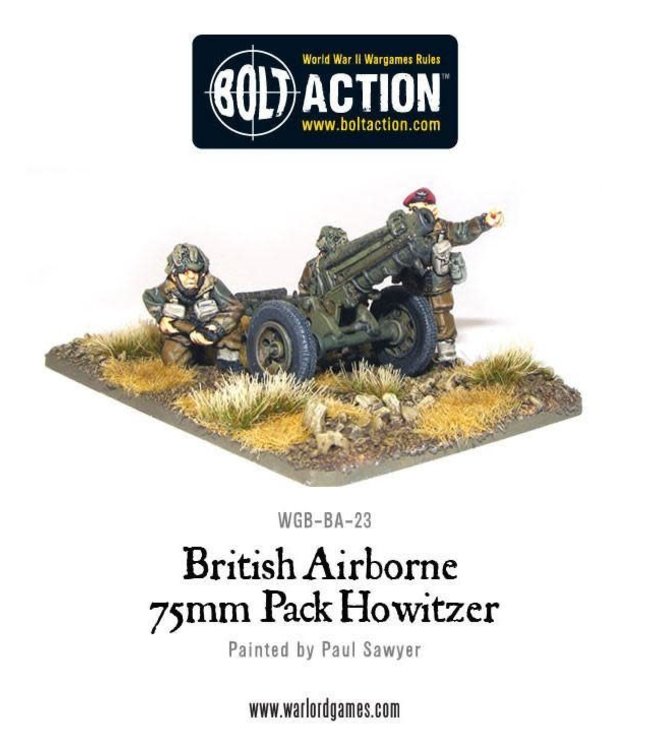 British Airborne 75mm Pack Howitzer