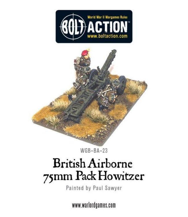 British Airborne 75mm Pack Howitzer