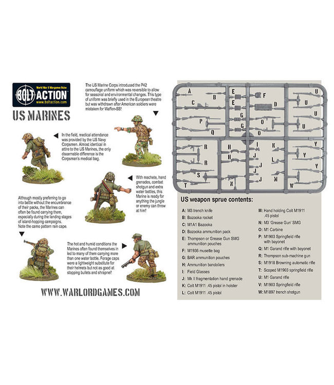 US Marines - WWII Pacific Theatre US Marines