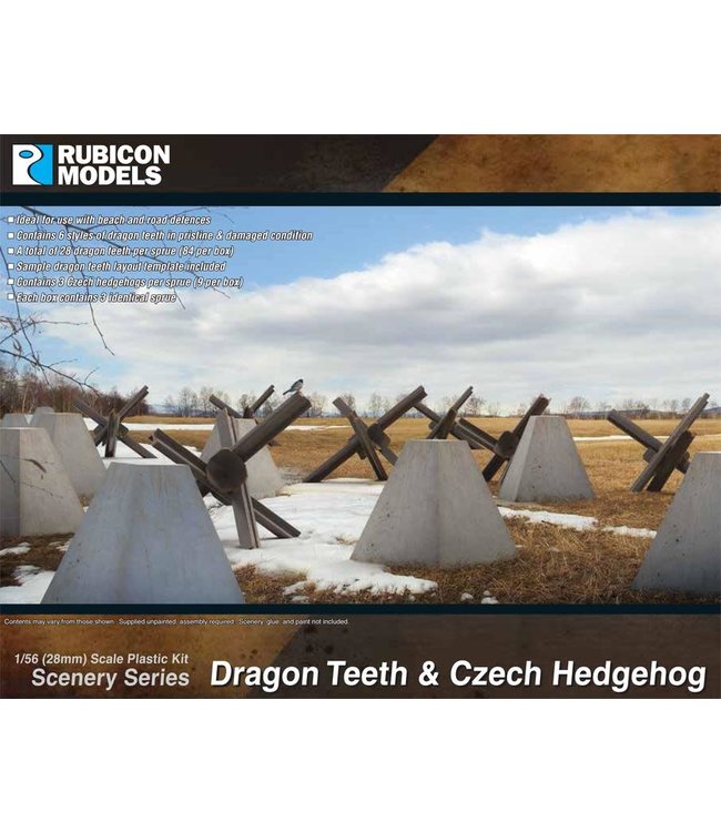 Rubicon Models Dragon Teeth & Czech Hedgehog Set