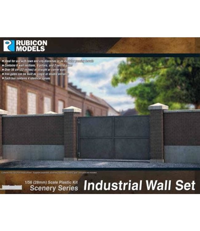 Rubicon Models Industrial Walls Set