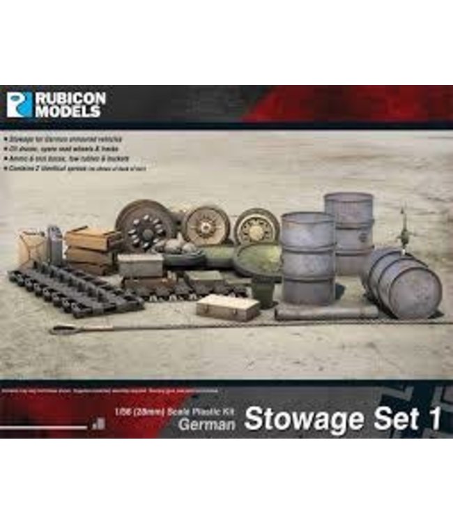 Rubicon Models German Stowage Set 1