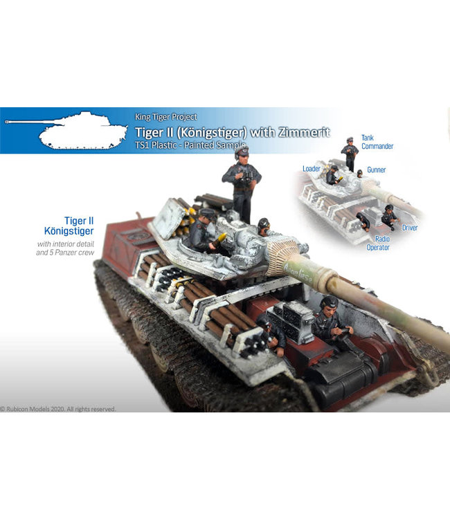 King Tiger without Zimmerit