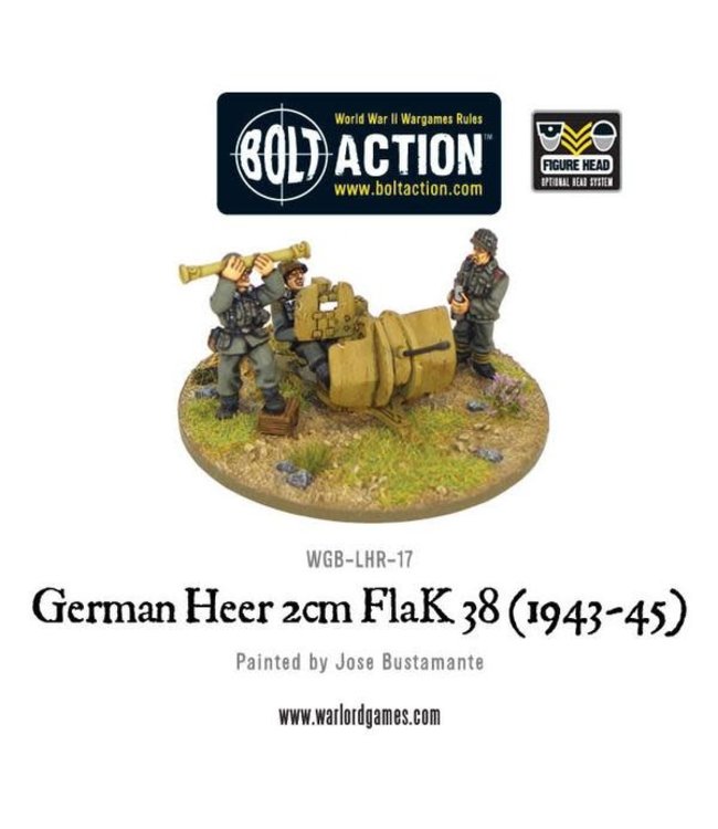 German Heer 2cm Flak 38 1943 45 Tabletopper