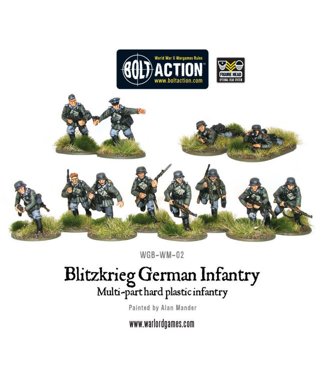 Blitzkrieg German Infantry - www.tabletopper.nl