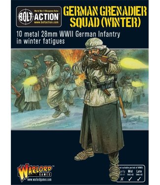 Bolt Action German Grenadiers in Winter Clothing
