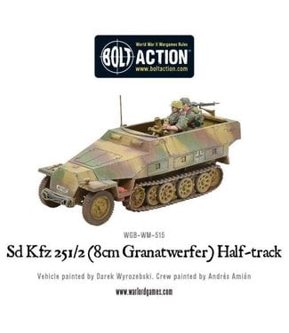 Bolt Action Sd.Kfz 251/2 Ausf D (8cm Granatwerfer) Half Track