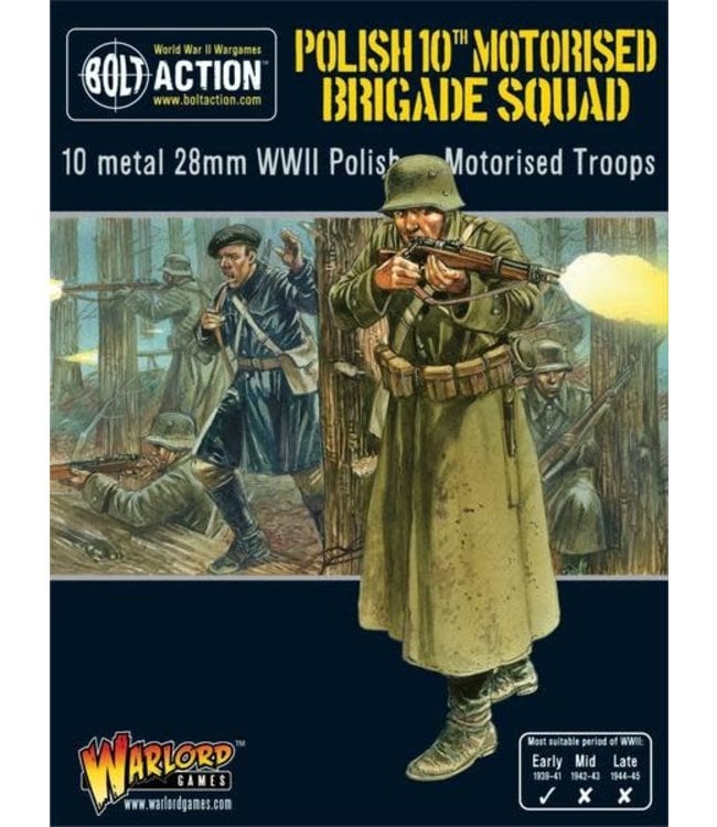 Bolt Action Polish 10th Motorised Brigade Squad