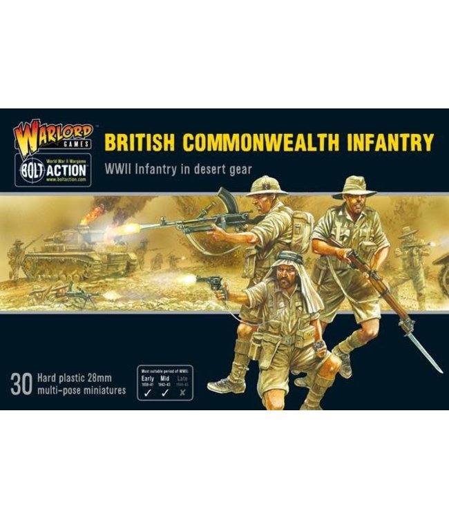 Bolt Action British Commonwealth Infantry