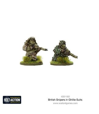 Bolt Action British Snipers in Ghillie suits