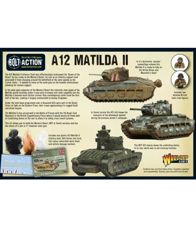 A12 Matilda II infantry tank