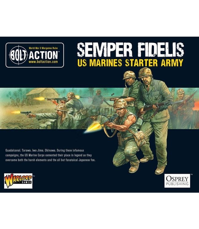 Bolt Action Semper Fidelis - US Marines Starter Army
