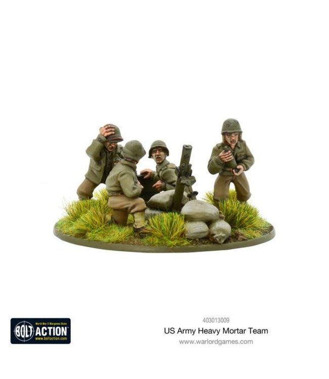 Bolt Action US Army heavy mortar team