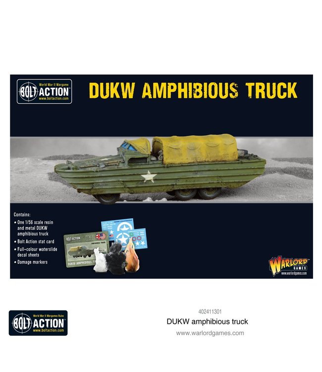 Bolt Action DUKW amphibious truck