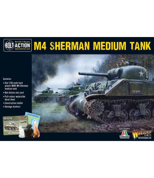 Bolt Action M4 Sherman medium tank