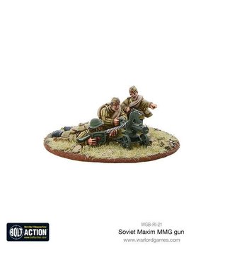 Bolt Action Soviet Maxim MMG Team