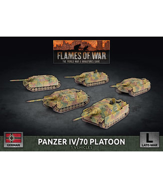 Flames of War Panzer IV/70 Platoon