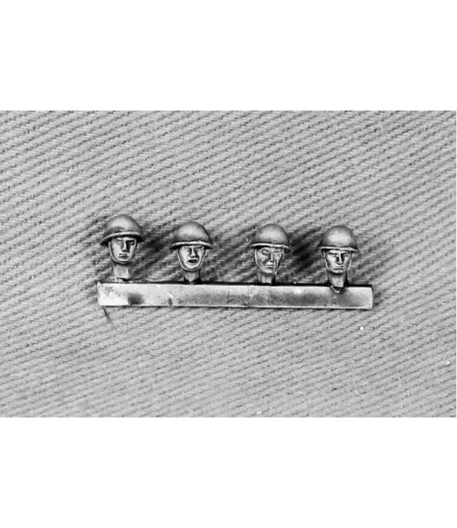 British Heads with Assualt Helmet (BAOR12)