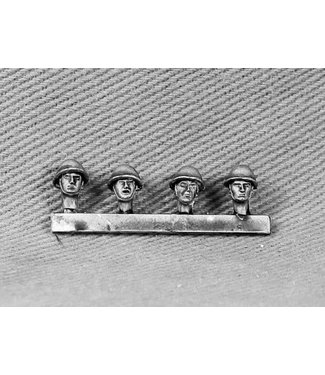 British Heads with Assualt Helmet (BAOR12)