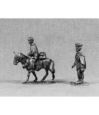 Empress Miniatures Afghan Civilians with Donkey (AFGCIV2)