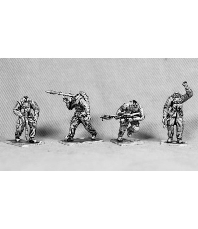 Modern Soldiers with M1 Helmets (UN01B M1 HEADS)