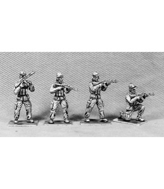 Empress Miniatures Modern Soldiers with Insurgent Heads (UN04A INSURGENT HEADS)