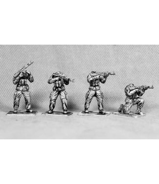 Empress Miniatures Modern Soldiers with African Heads (UN08A M1 AFRICAN HEADS)