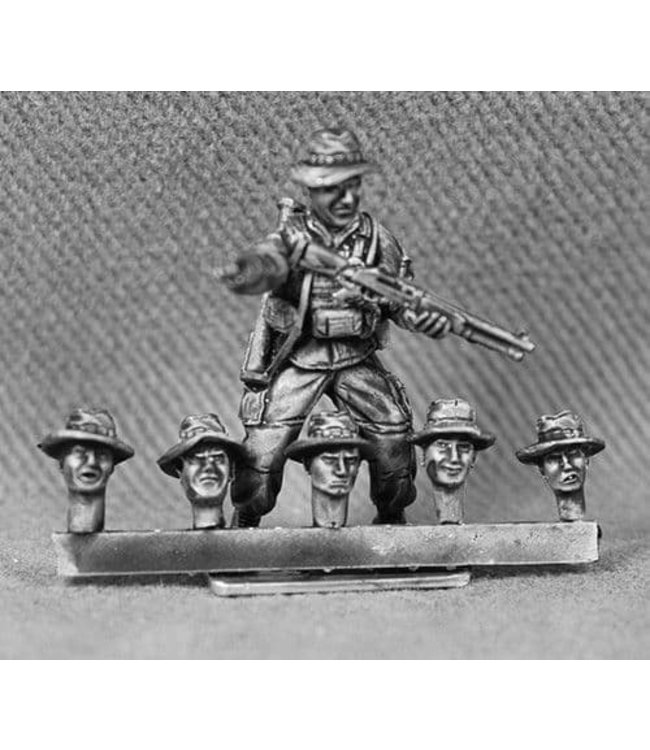 US Marines Heads with Boonie Hats (USMC13)