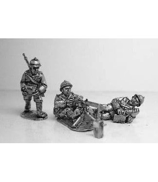 Empress Miniatures Italian CTF Fiat Revelli HMG team (CTV04)