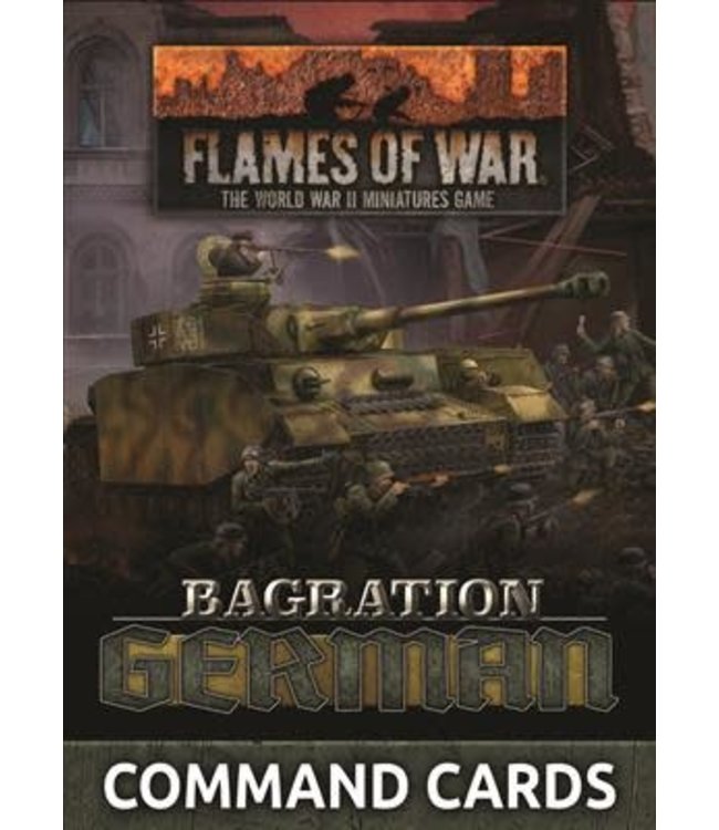 Bagration: German Command Cards