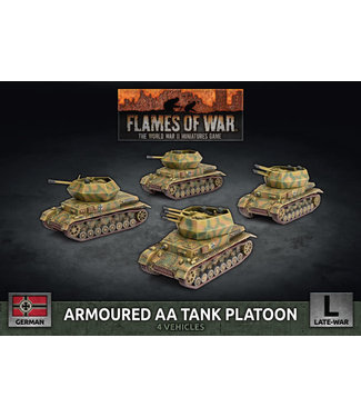 Flames of War Armoured AA Tank Platoon