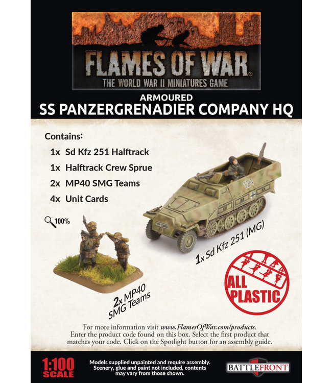 Armoured SS Panzergrenadier Company HQ