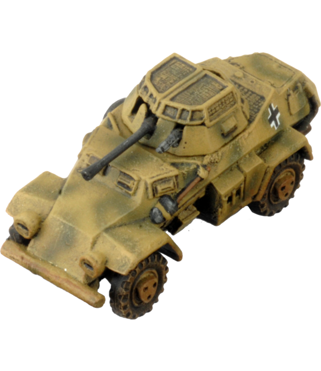 Sd Kfz 221 and 222 SS Scout Troop