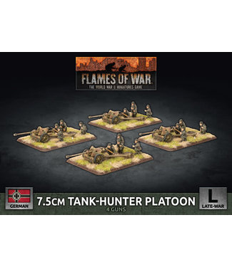 Flames of War 7.5cm Tank Hunter Platoon